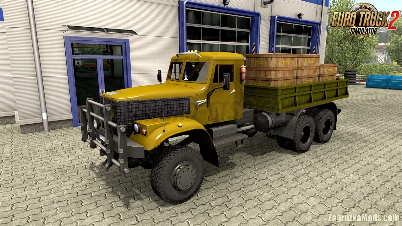 KrAZ 255-260 Truck + Interior v1.0 (1.39.x) for ETS2