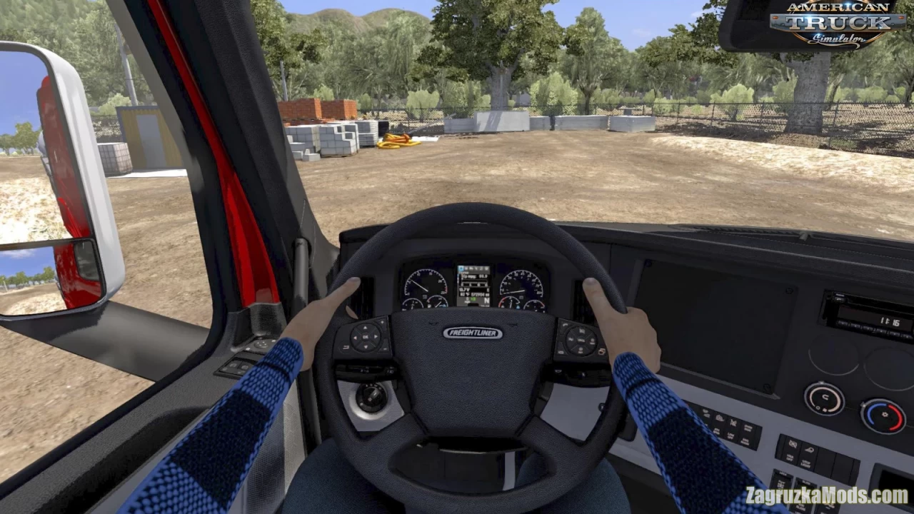 Animated Hands On Steering Wheel v1.0 (1.40.x) for ATS