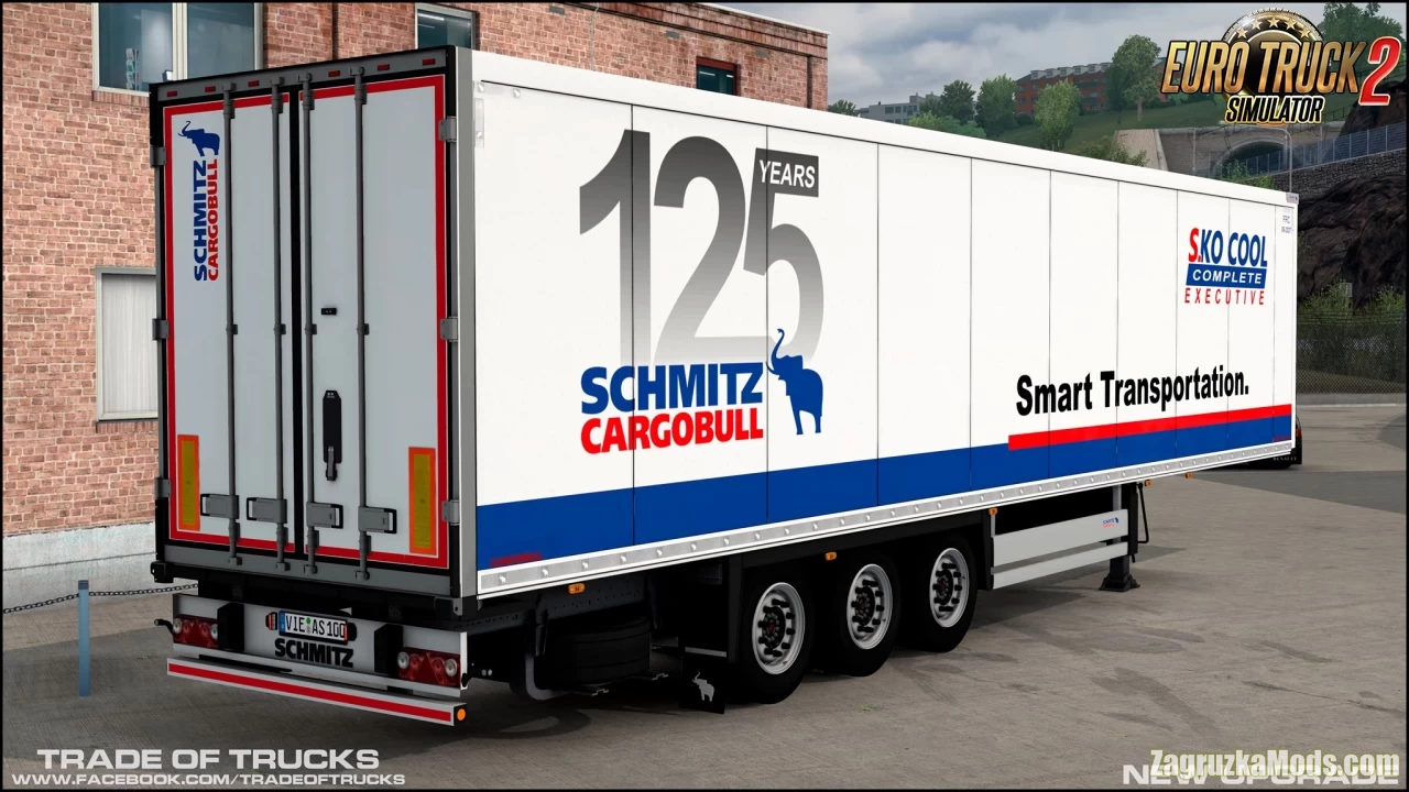 Schmitz Cargobull v5.0 by TradeOfTrucks (1.40.x) for ETS2