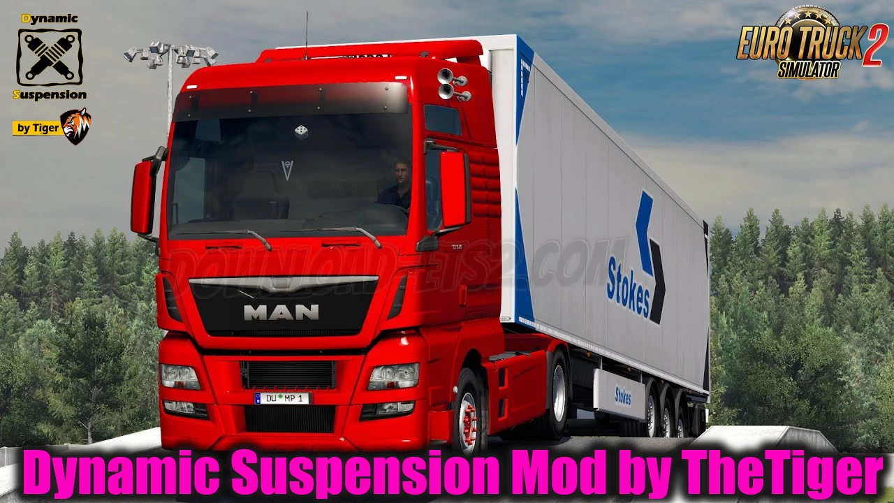 Revamped Dynamic Suspension v6.4.5.4 (1.52.x) for ETS2