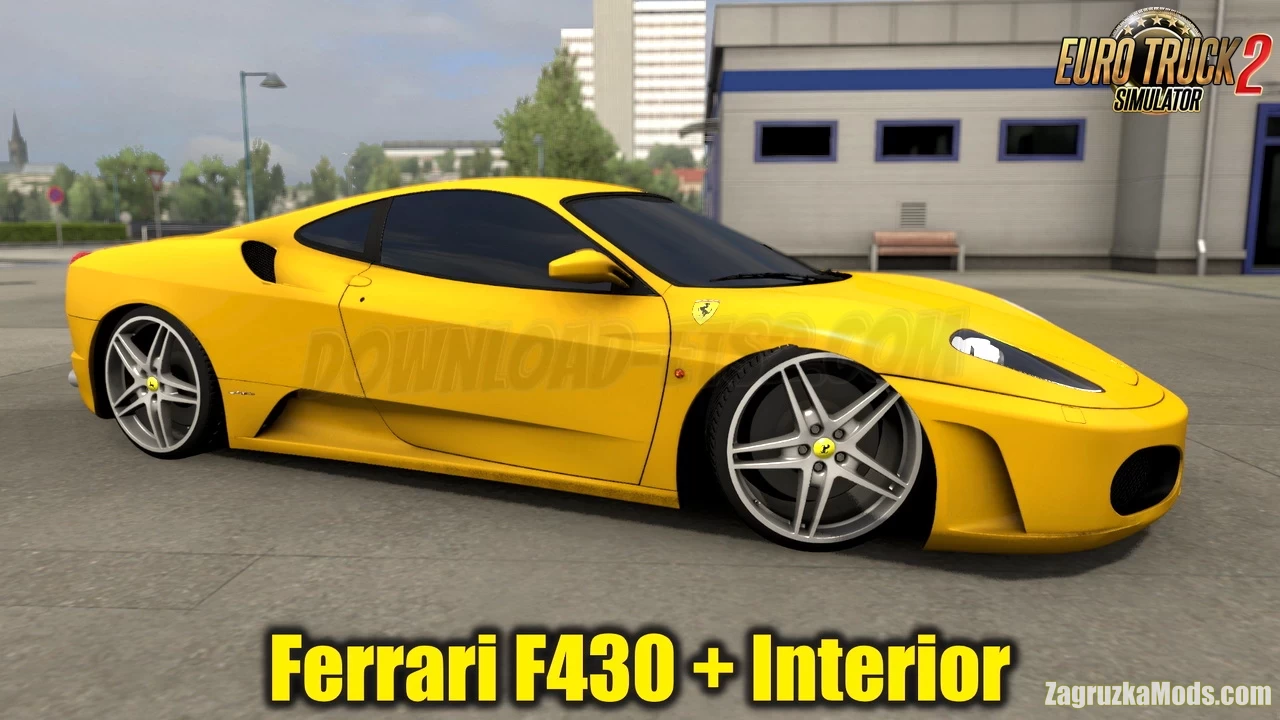 Ferrari F430 + Interior v1.5 (1.43.x) for ATS and ETS2