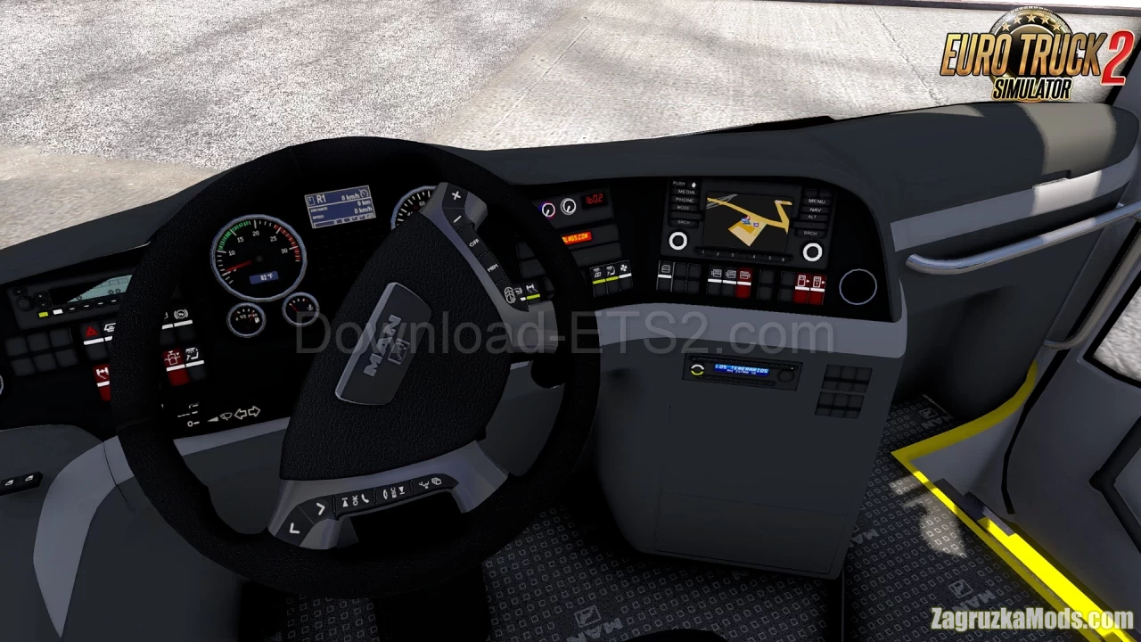 Bus Man Lion Coach + Interior v1.5 (1.39.x) for ETS2 and ATS