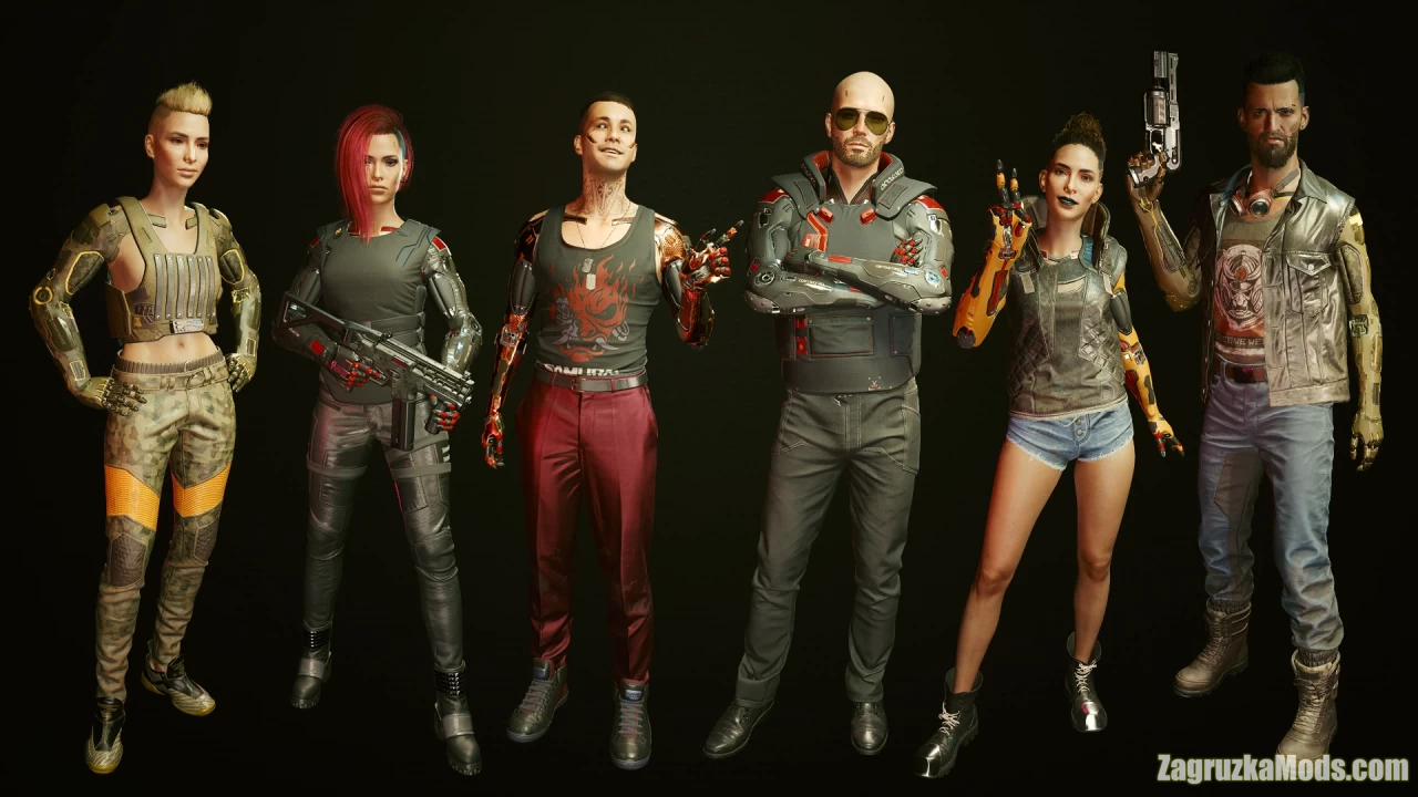 Arasaka Cyberarms v4.7 for CyberPunk 2077