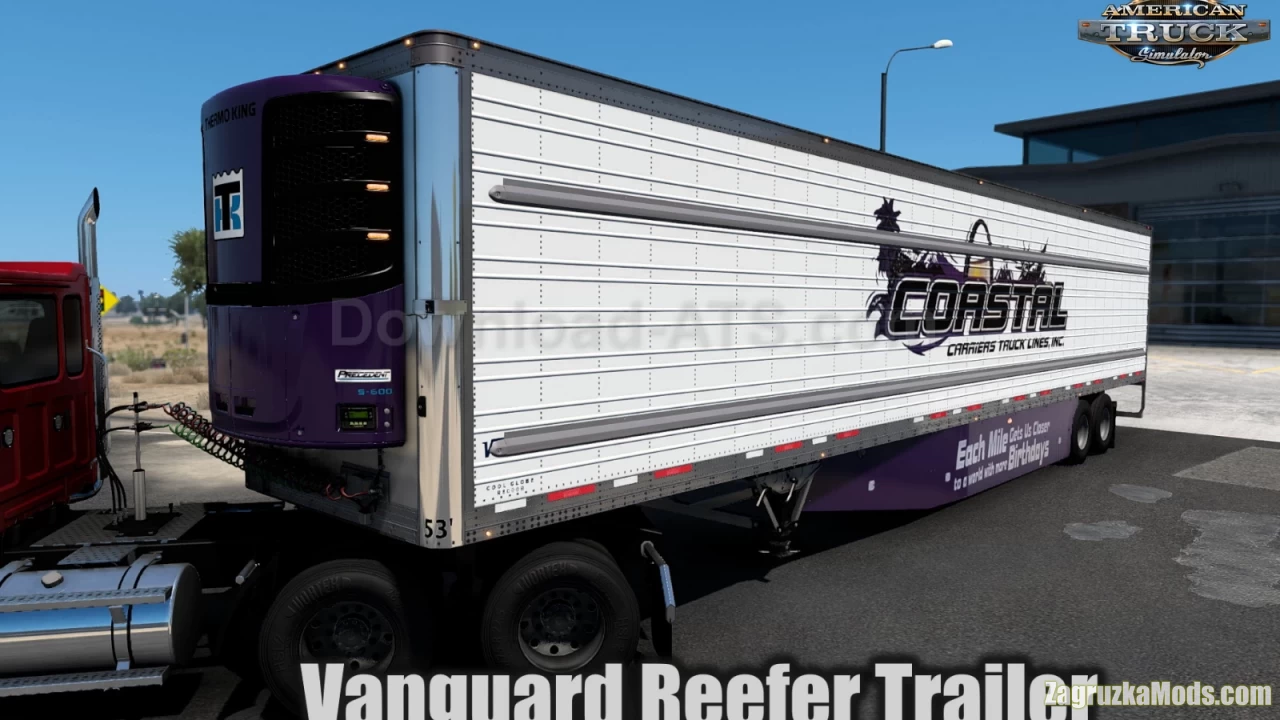 Vanguard Reefer Trailer v1.0 (1.40.x) for ATS