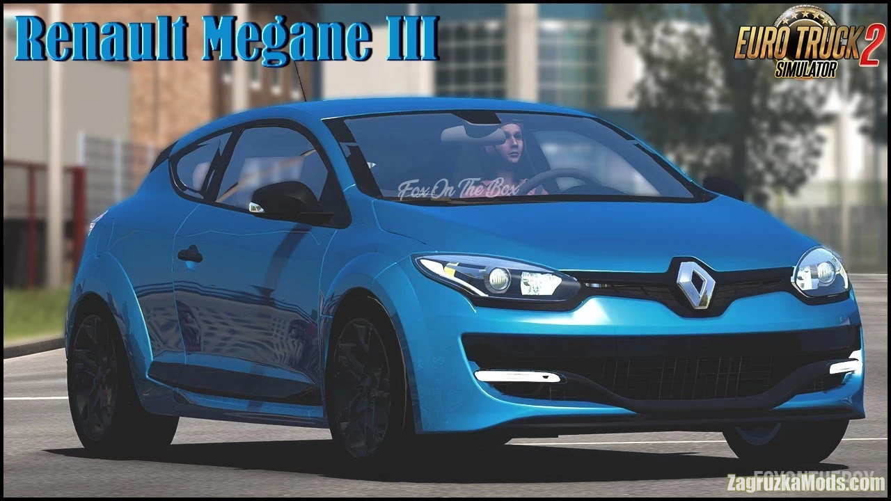Renault Megane III RS + Interior v2.0 (1.45.x) for ETS2 and ATS