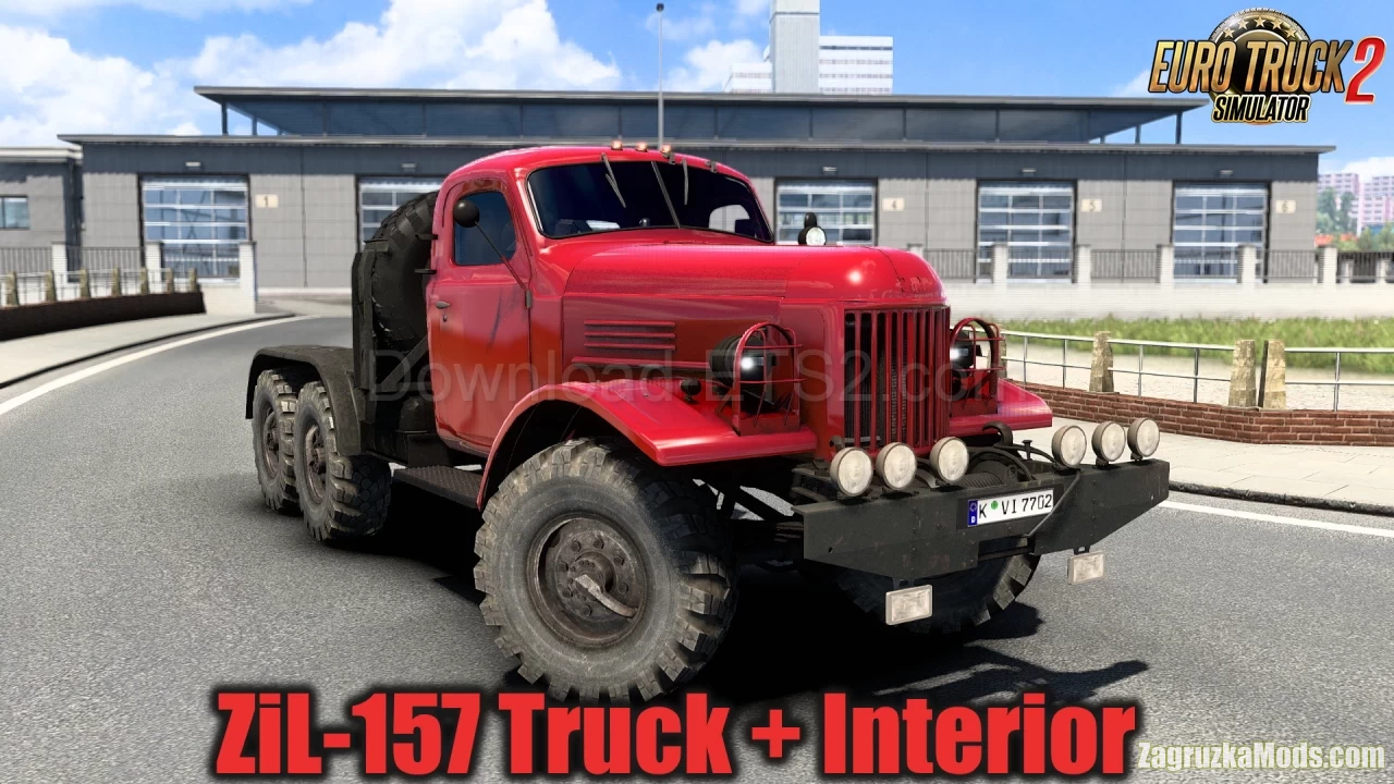ZiL-157 Truck + Interior v1.7 (1.40.x) for ETS2