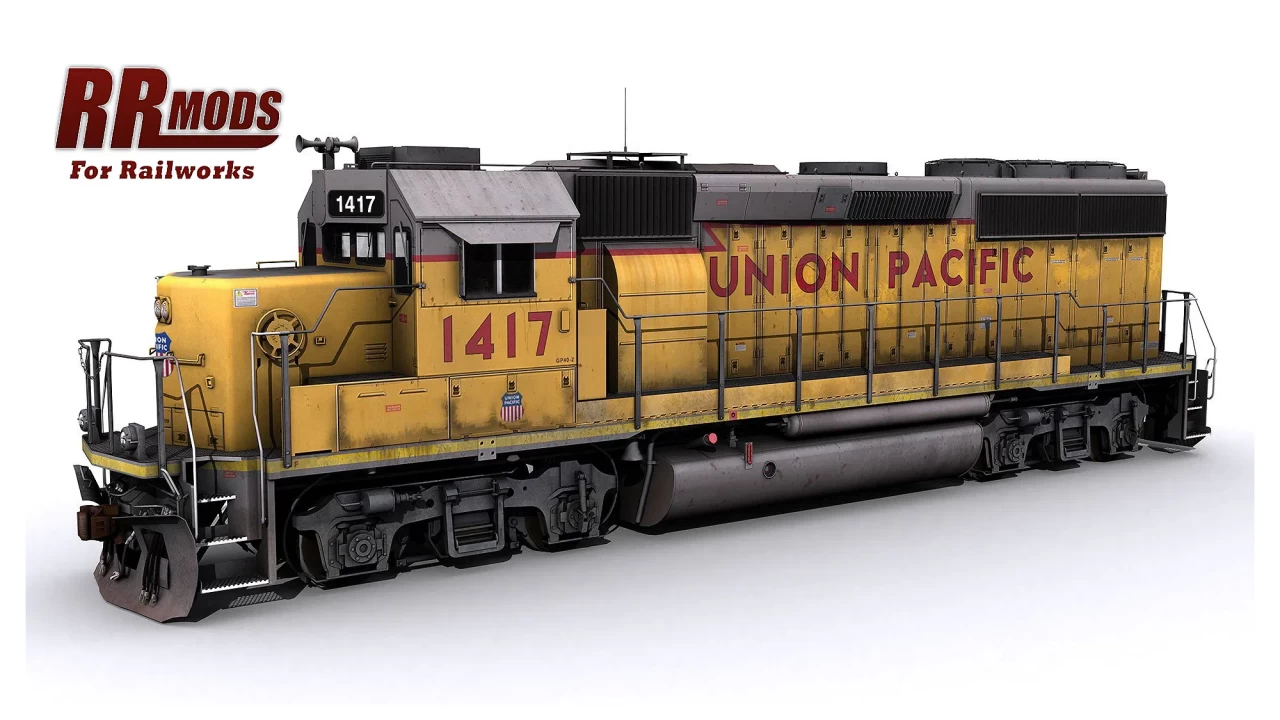 Locomotive UP GP40-2 Phase II ex SP Reupload v1.0 for TS 2021