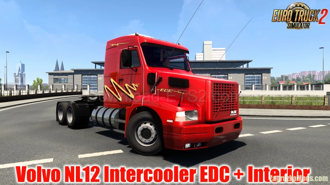 Volvo NL12 Intercooler EDC + Interior v1.4.1 (1.50.x) for ETS2