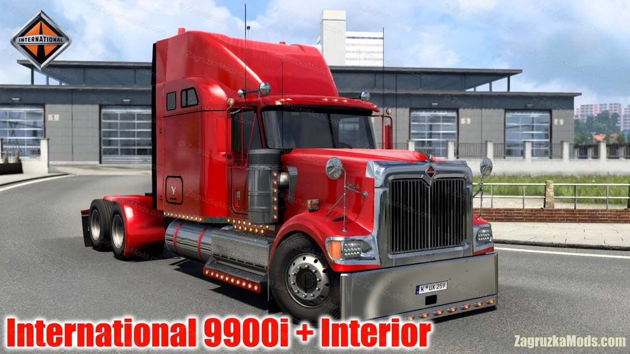 International 9900i Truck + Interior v1.0 (1.40.x) for ATS and ETS2