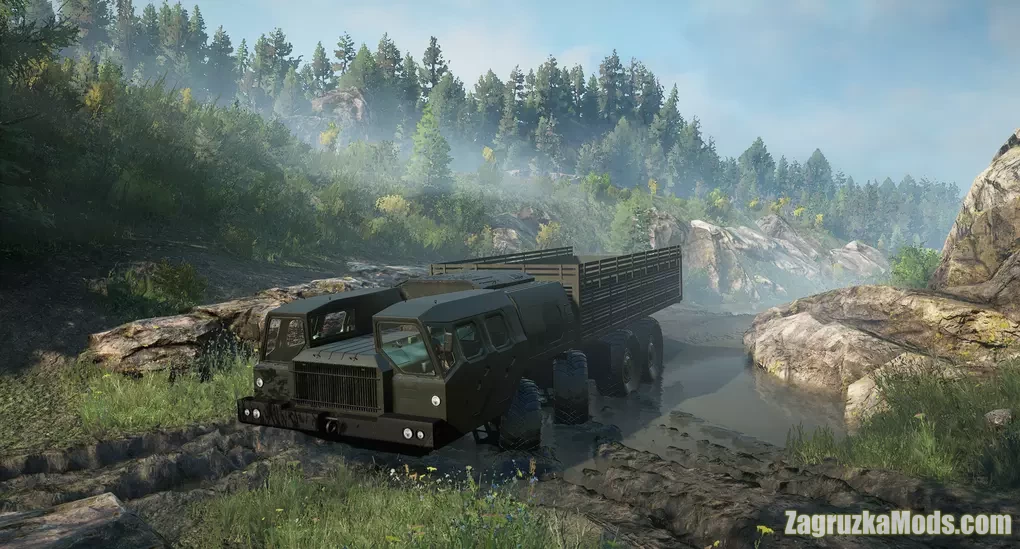 Zikz 435 Millitary Truck v1.1.2 for SnowRunner