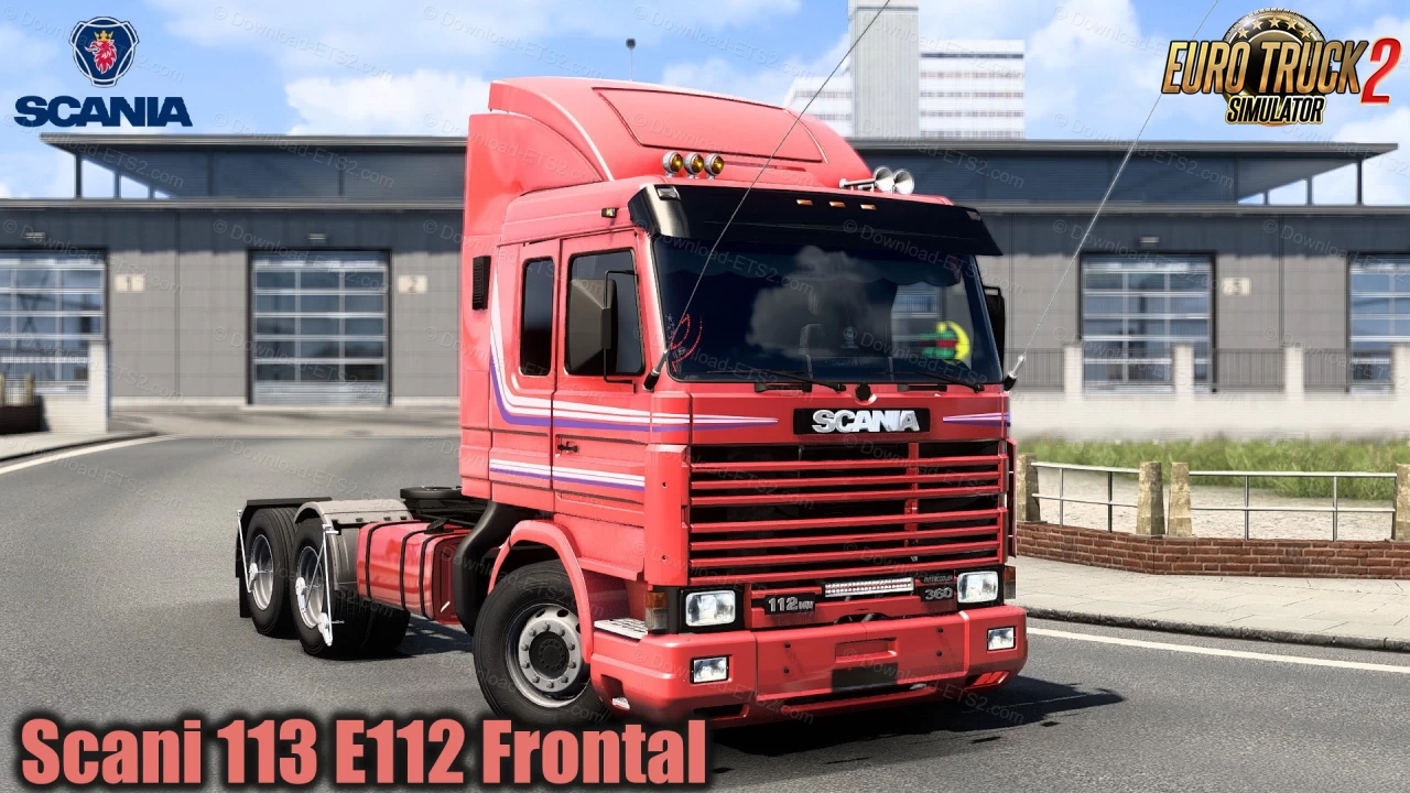 Scania 113H E112 Frontal + Interior v1.2 (1.42.x) for ETS2