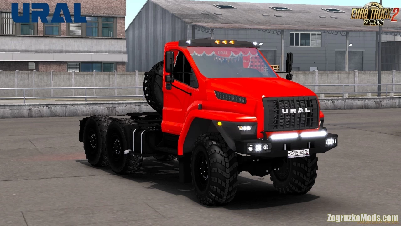 Ural Next 6x6 + Interior v1.9 (1.46.x) for ATS and ETS2