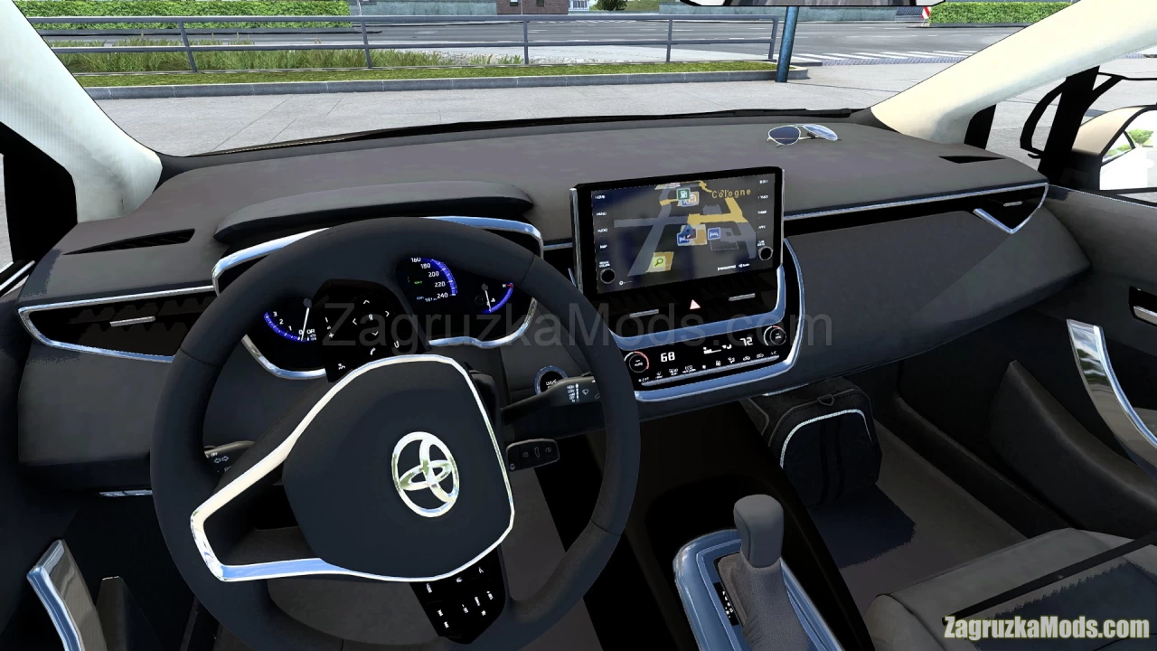 Toyota Corolla 2020 + Interior v2.0 (1.44.x) for ATS and ETS2
