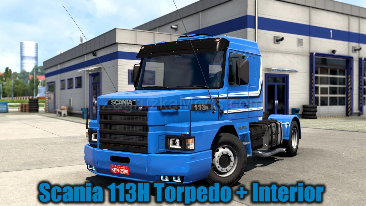 Scania 113H Torpedo + Interior v2.1 (1.40.x) for ETS2