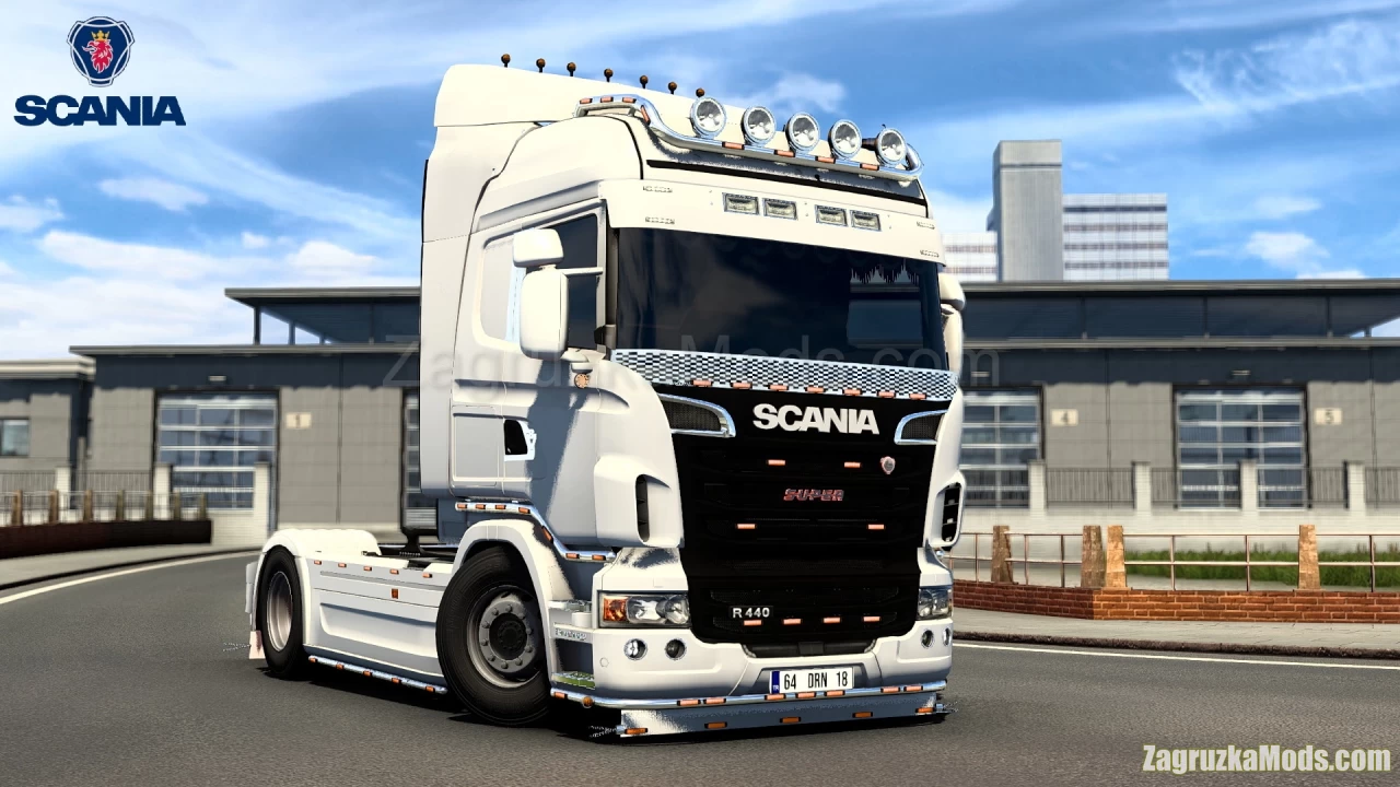 Scania R440 Truck + Interior v1.0 (1.40.x) for ETS2