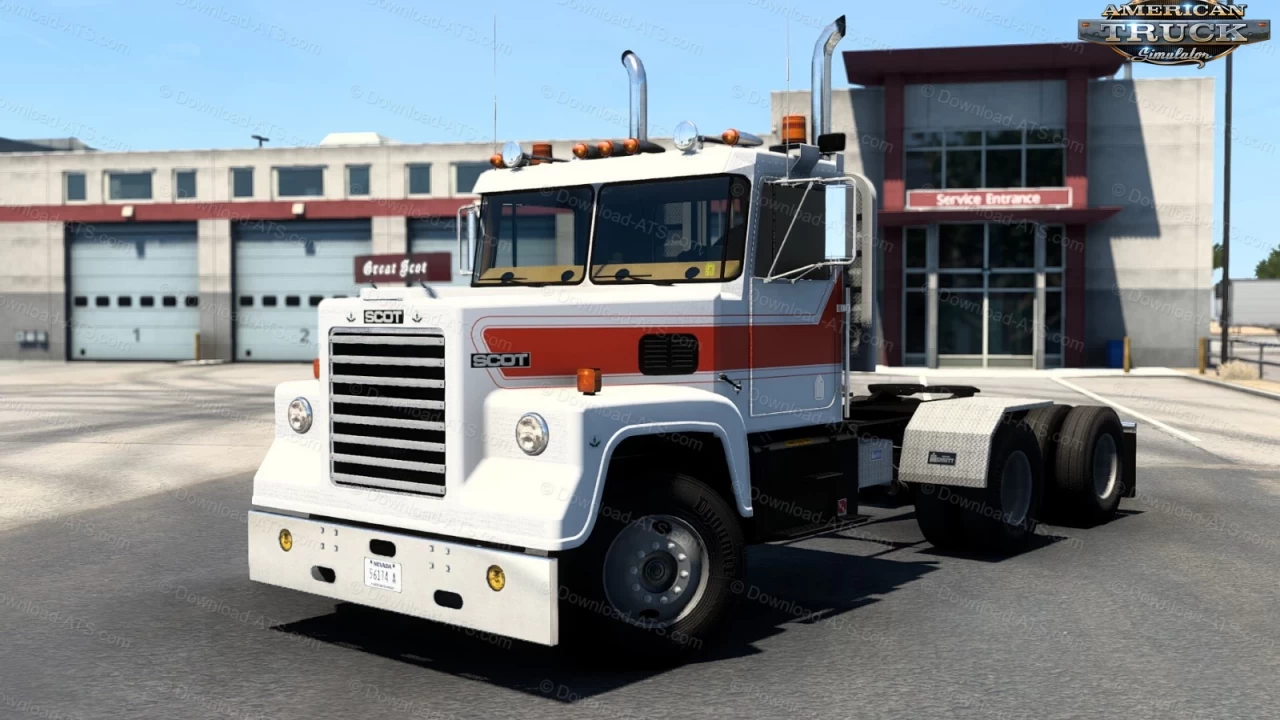 Scot A2HD Truck v2.0.4 by Smarty (v1.43.x) for ATS and ETS2