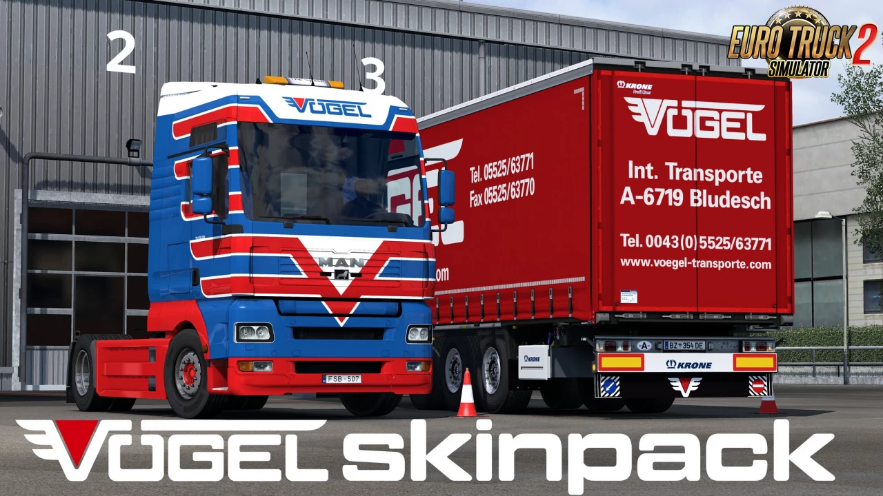 The Big Vogel SkinPack + Tuning v1.2 (1.40.x) for ETS2