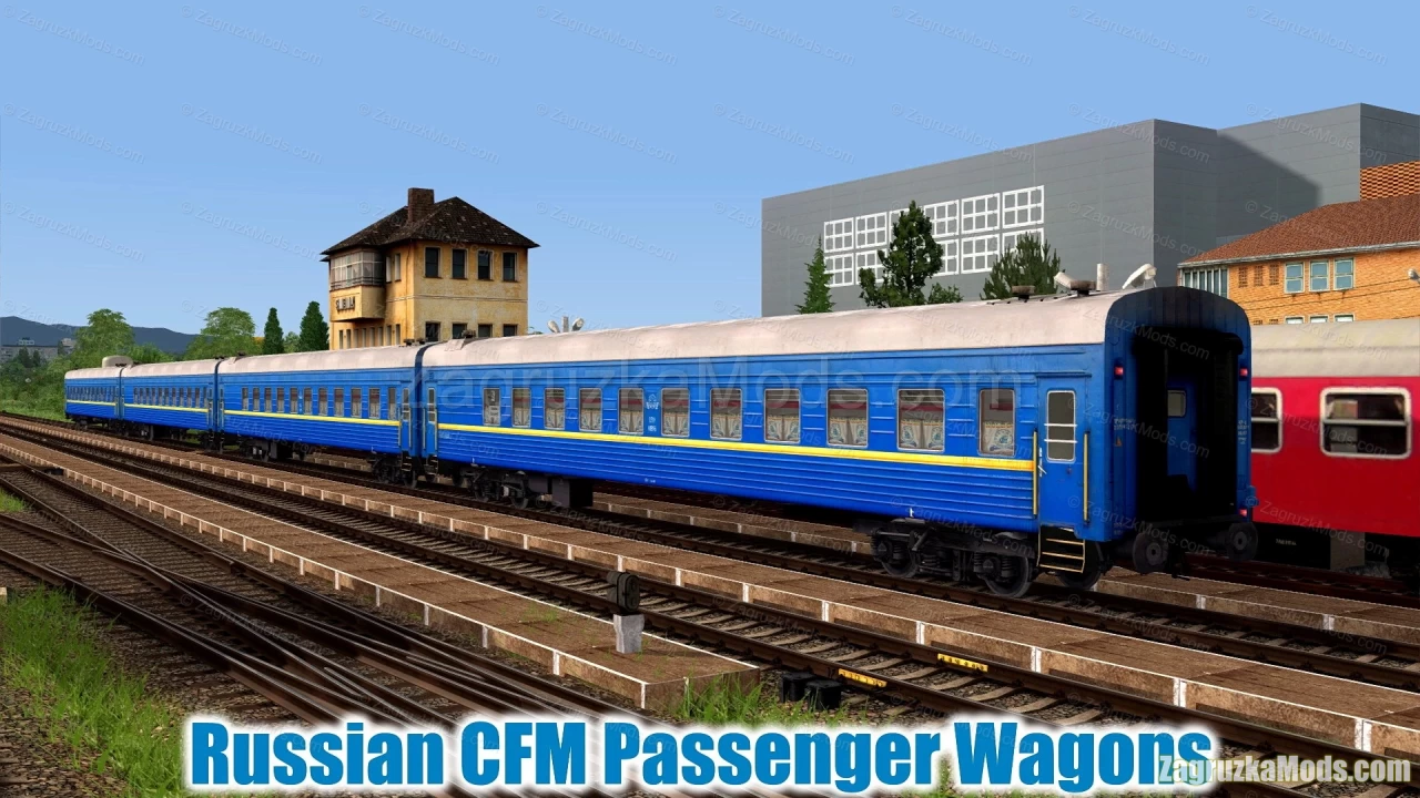 Russian CFM Passenger Wagons v1.0 for TS 2021