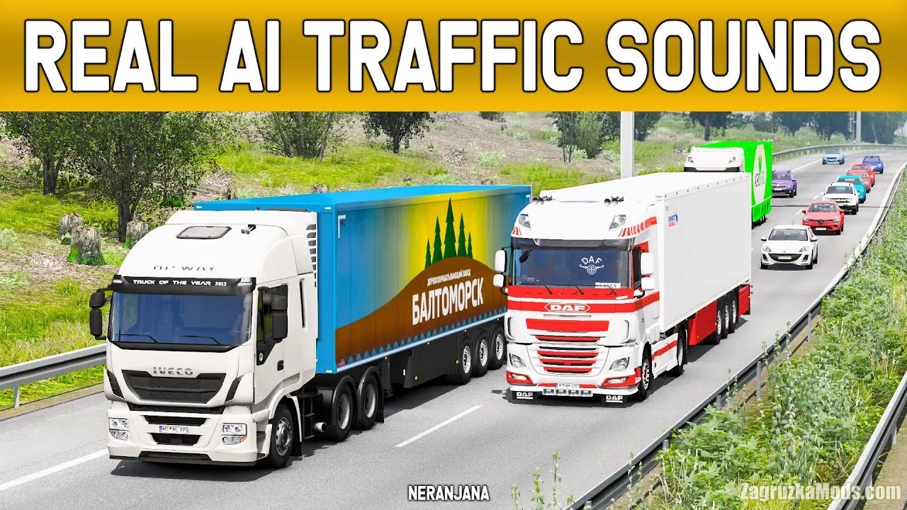 Real Ai Traffic FMOD Engine Sounds v1.41.a (1.41.x) for ETS2