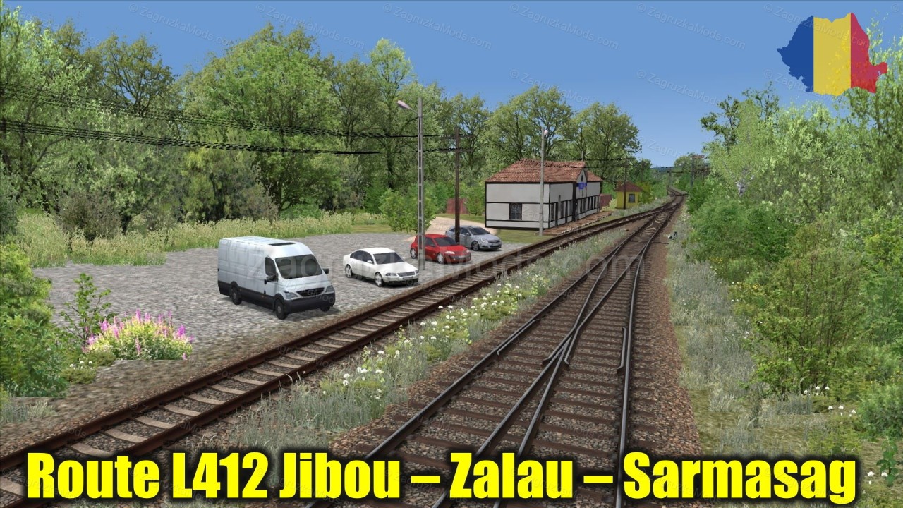 Route L412 Jibou – Zalau – Sarmasag v1.0 for TS 2021