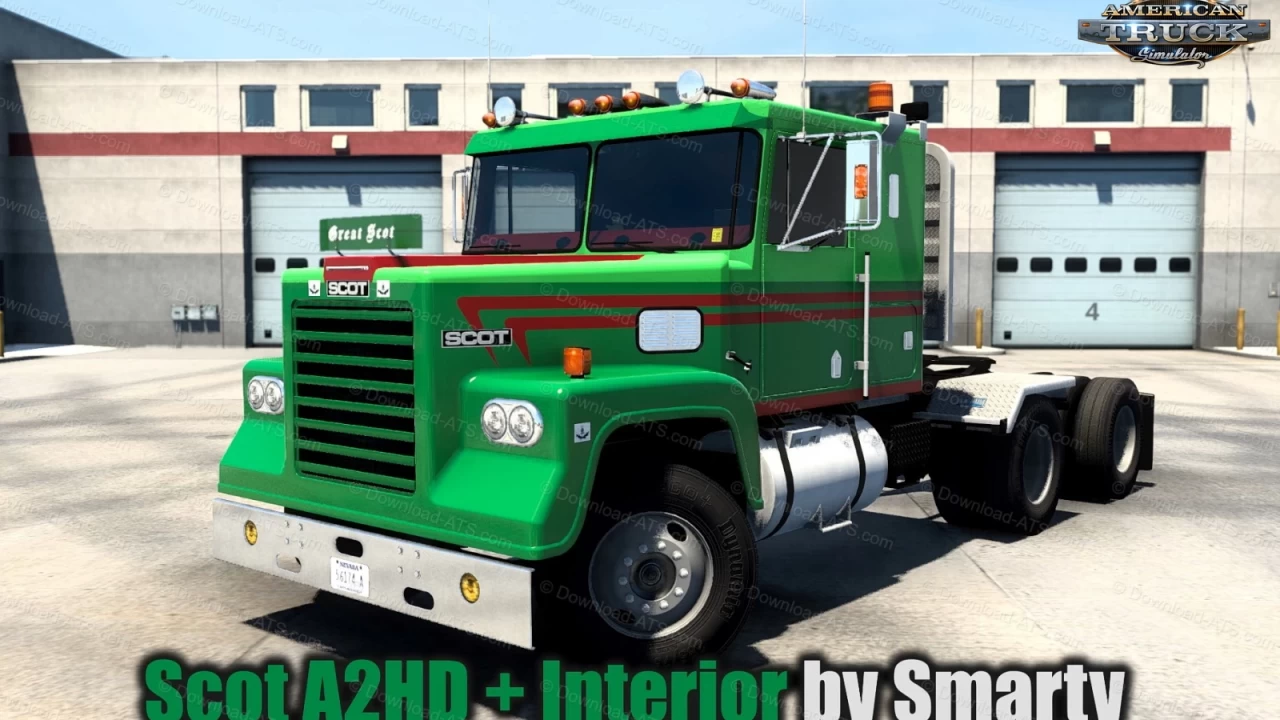 Scot A2HD Truck v2.2.3 by Smarty (1.53.x) for ATS and ETS2