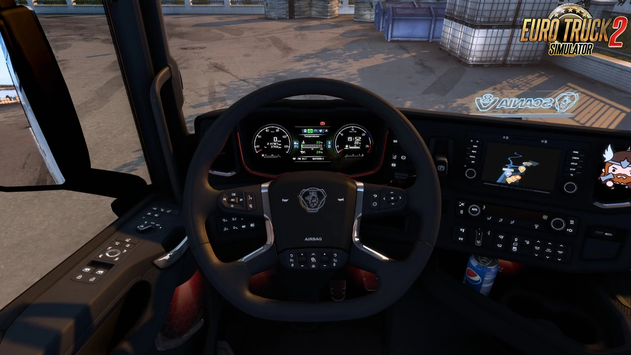 Scania S Dashboard Computer v1.7.1 by Piva (140.x) for ETS2