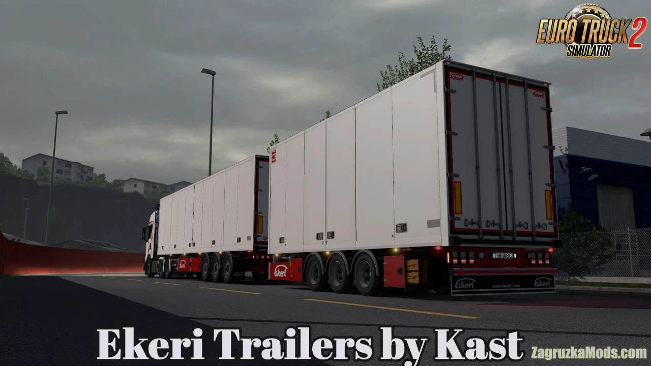 Ekeri Trailers v2.2.3 by Kast (1.43.x) for ETS2