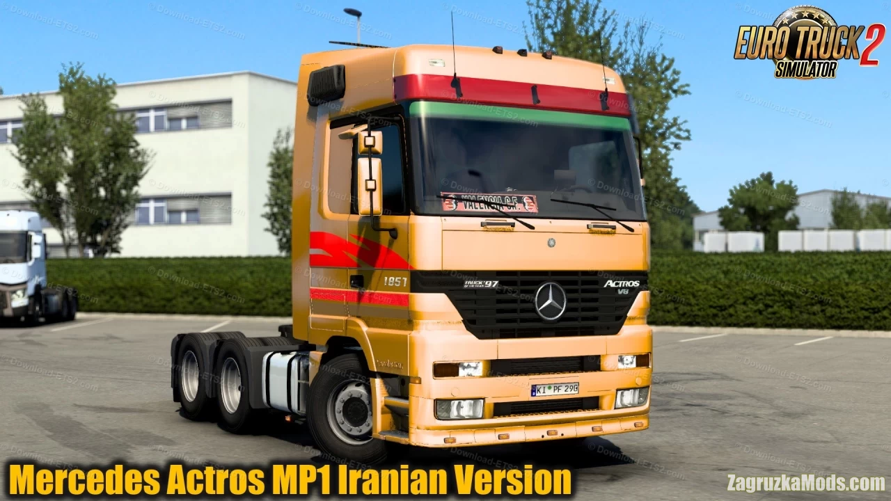 Mercedes Actros MP1 Iranian Version v1.0 (1.40.x) for ETS2