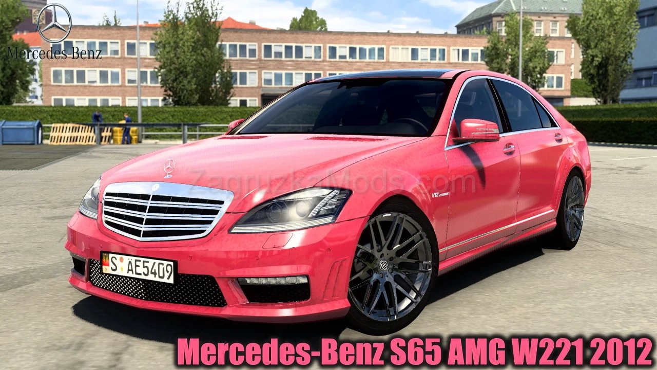 Mercedes-Benz S65 AMG W221 2012 v3.4 (1.47.x) for ATS and ETS2