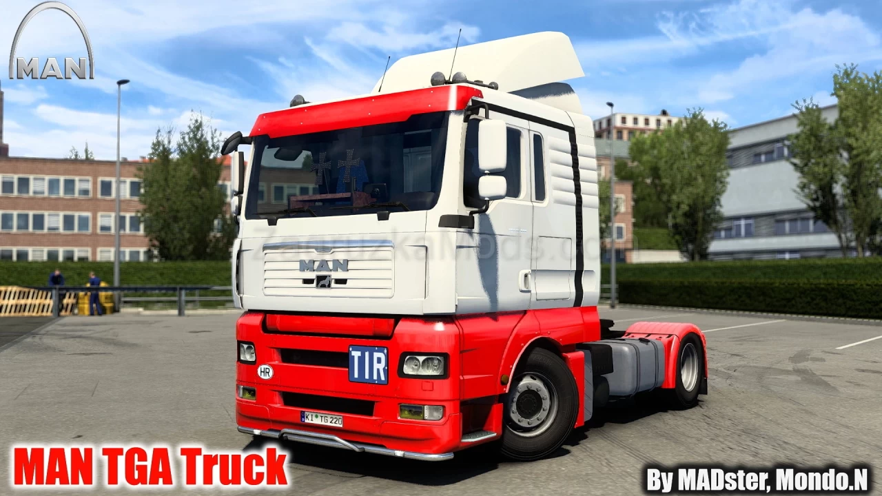 MAN TGA Truck + Interior v2.2 by MADster (1.49.x) for ETS2