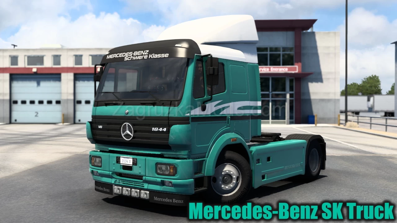 Mercedes-Benz SK Truck v1.0 by XBS (1.40.x) for ATS