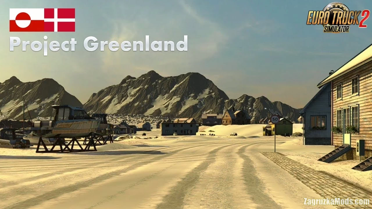 Project Greenland Map v0.20 (1.40.x) for ETS2