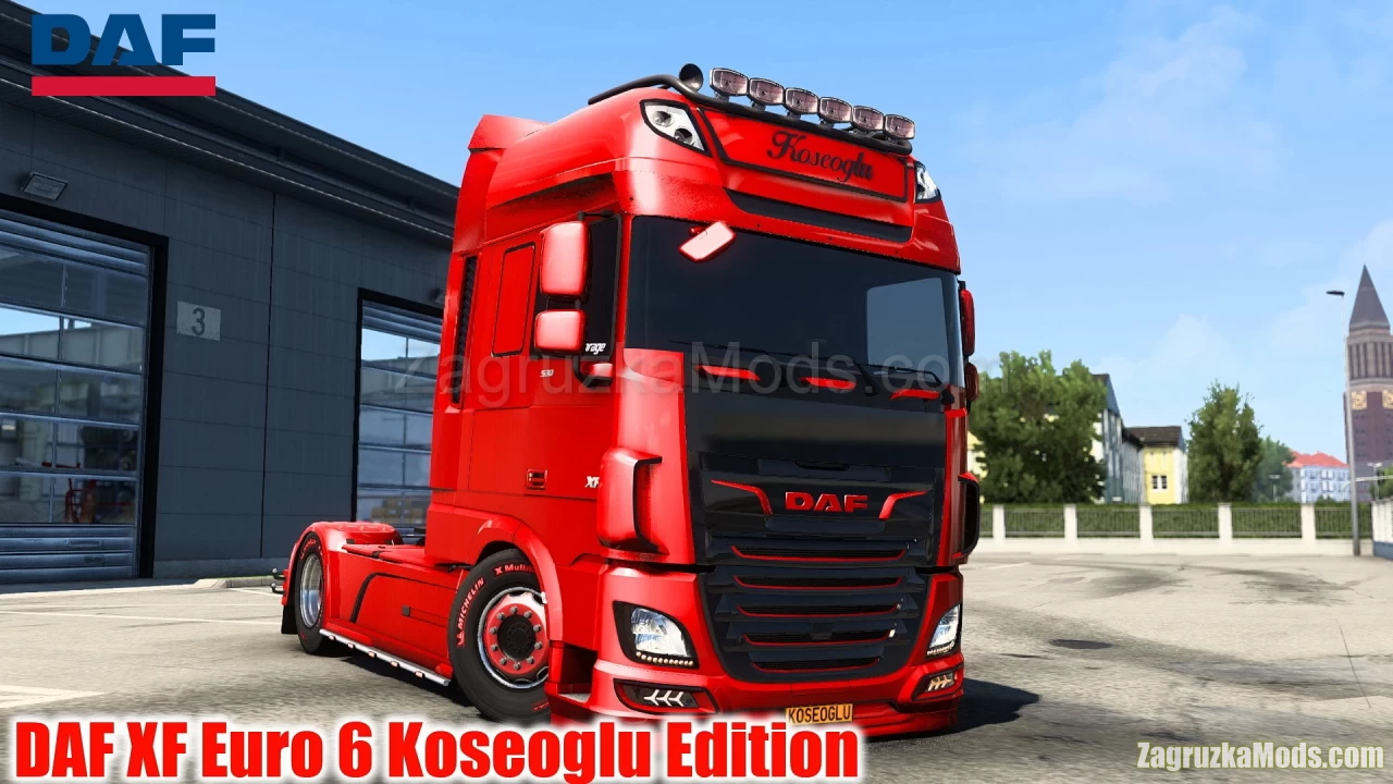 DAF XF Euro 6 Koseoglu Edition v1.1 (1.43.x) for ETS2