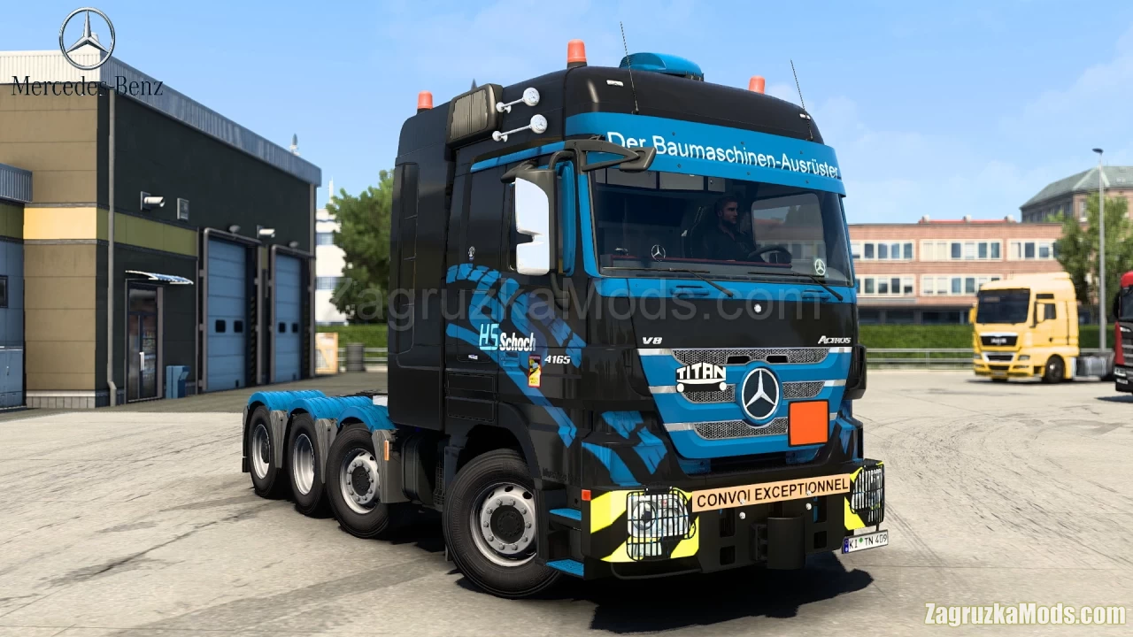 Mercedes-Benz Actros MP3 v1.3.2 by Dotec (1.47.x) for ETS2