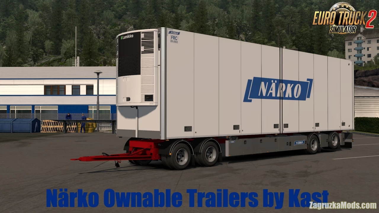 Narko Ownable Trailers v1.2.6 by Kast (1.57.x) for ETS2