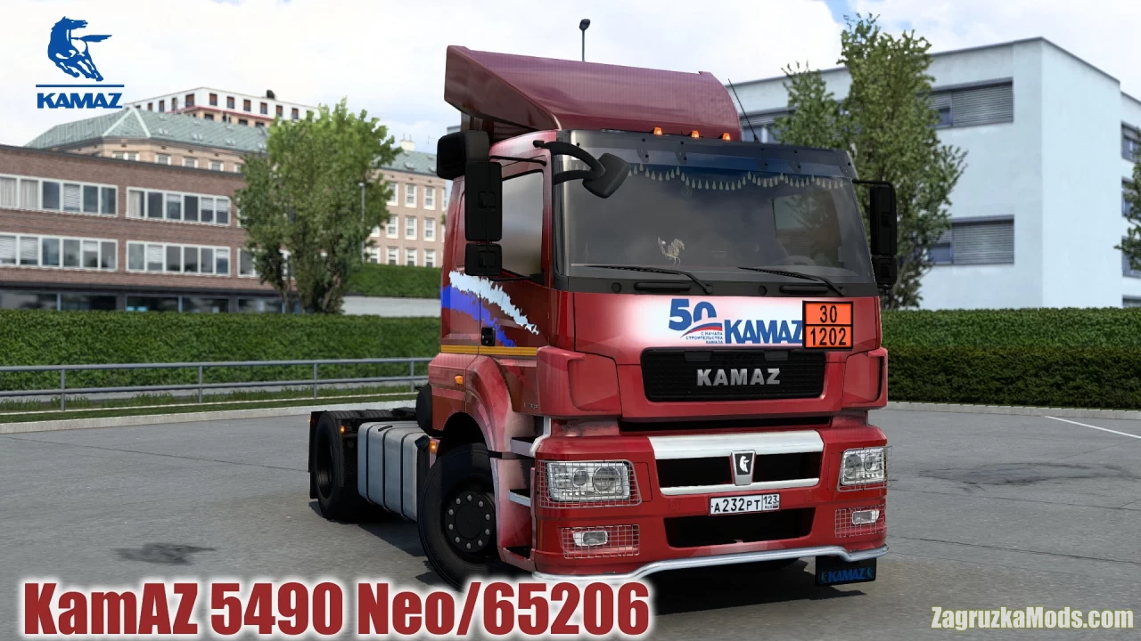 KamAZ 5490/65206 Neo v2.9.2 (1.52.x) for ETS2