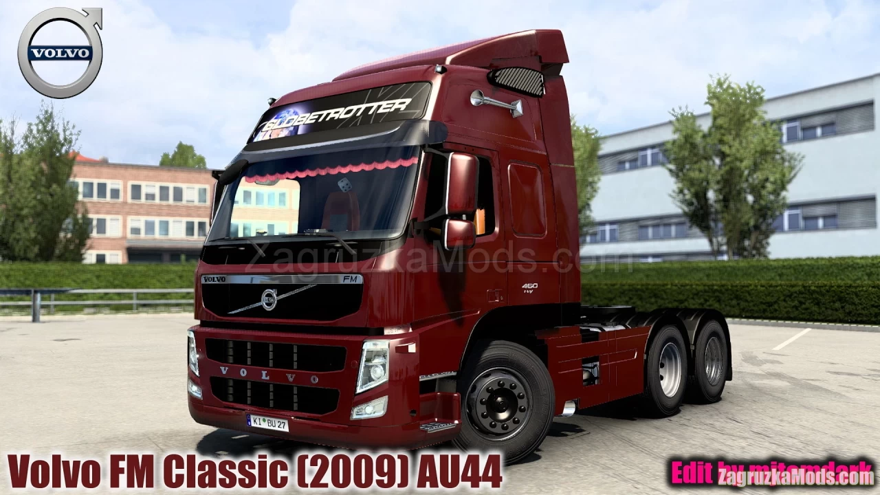 Volvo FM Classic (2009) AU44 v1.2 Edit mjtemdark (1.40.x) for ETS2
