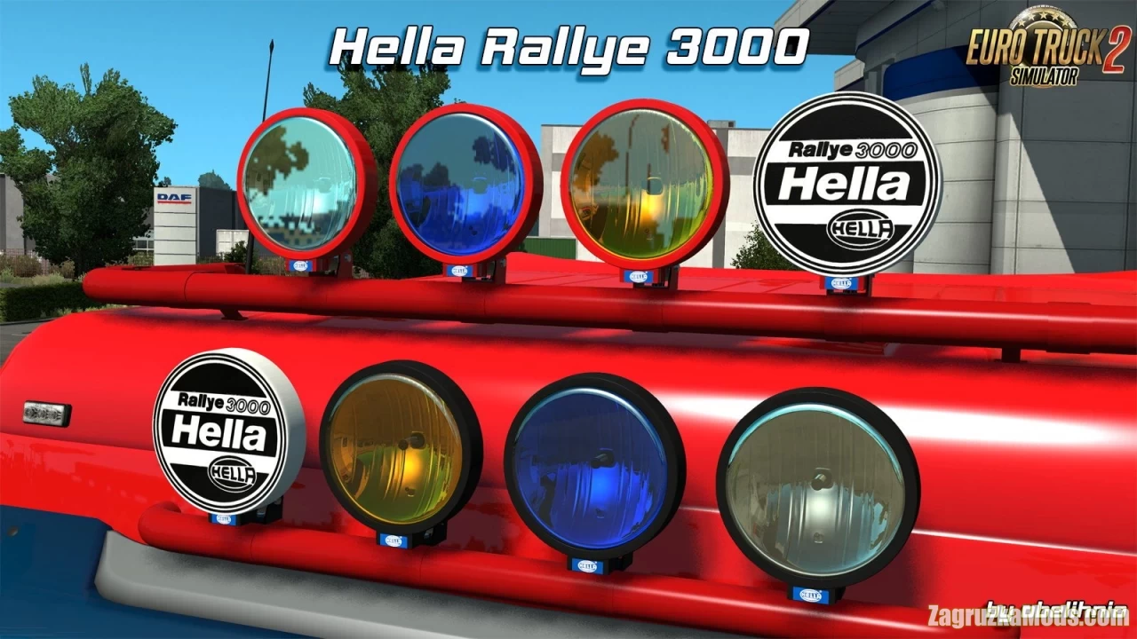 Hella Rallye 3000 v1.8.8 (1.57.x) for ATS and ETS2