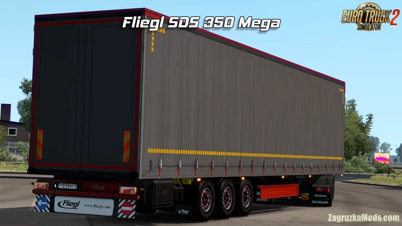 Fliegl SDS350 Mega - Rework v2.8 (1.58.x) for ETS2