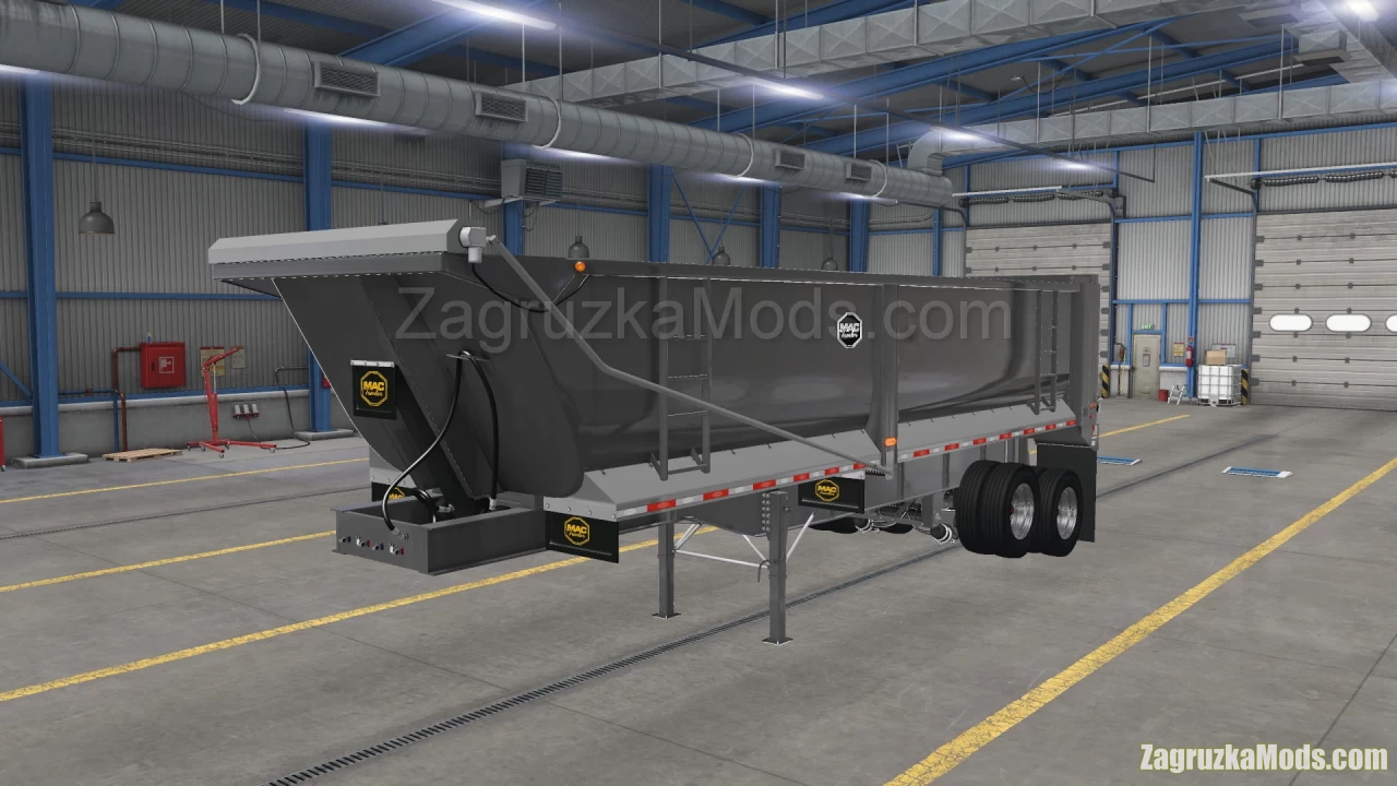 MAC MFG Dump Trailer v1.0 (1.40.x) for ATS