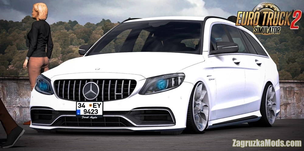 Mercedes-Benz C63s Wagon v2.1 (1.55.x) for ATS and ETS2