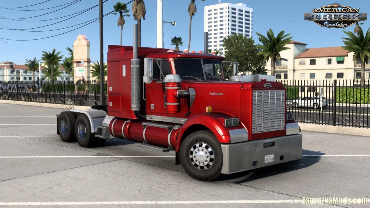 Autocar AT/DC + Interior v1.3 by XBS (1.52.x) for ATS Autocar AT/DC + Interior v1.3 by XBS (1.52.x) for ATS