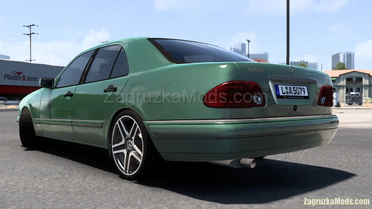 Mercedes-Benz W210 E-Class v2.0 (1.40.x) for ATS and ETS2