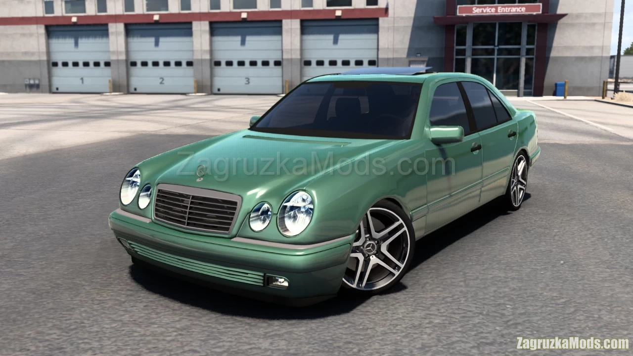 Mercedes-Benz W210 E-Class v2.3 (1.48.x) for ATS and ETS2