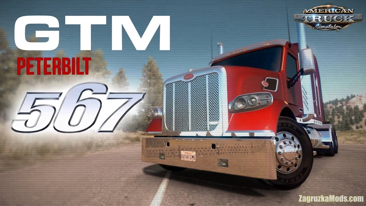 Peterbilt 567 + Interior v1.2.48 by GTM Team (1.48.x) for ATS