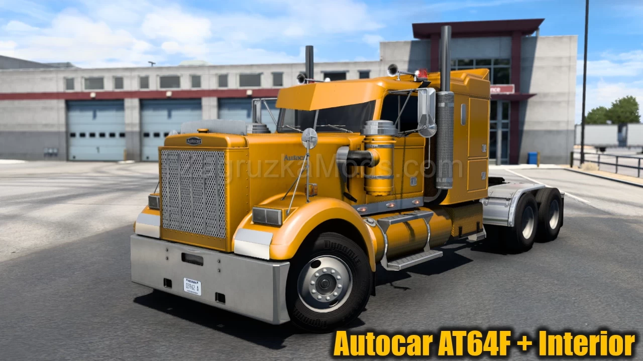 Autocar AT64F Truck + Interior v2.7 (1.40.x) for ATS