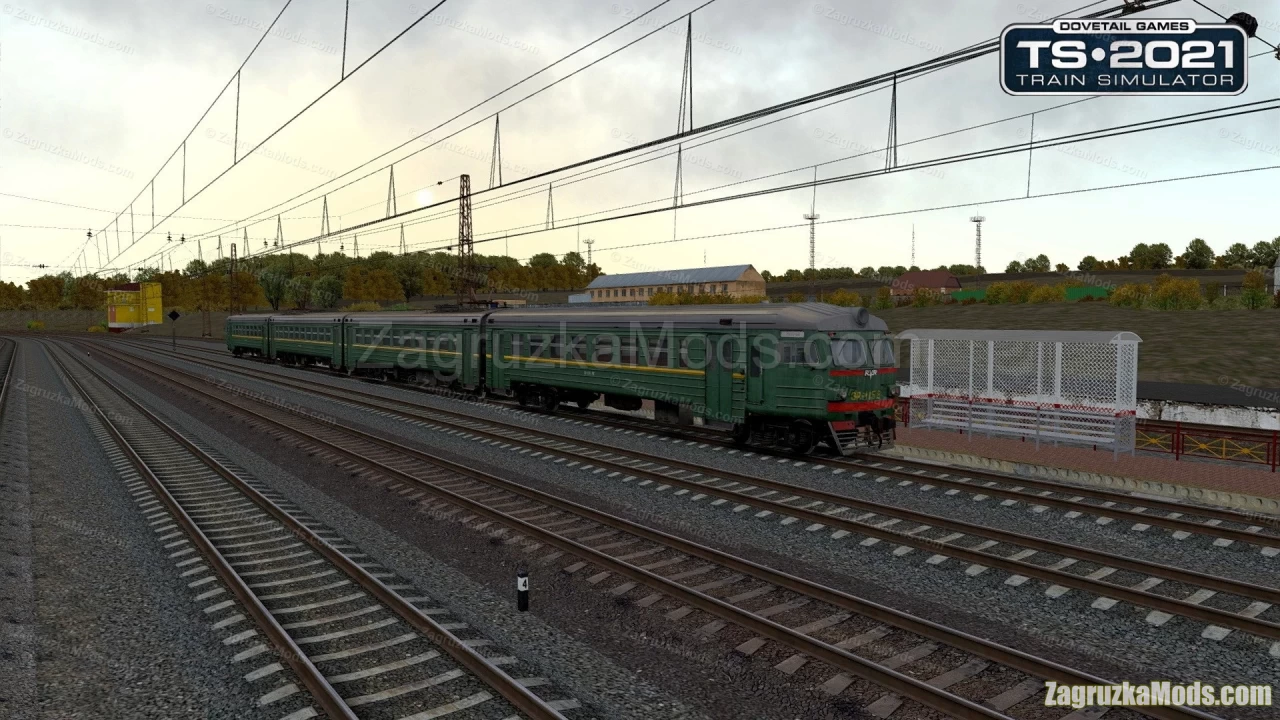 Electric Train ER2-1158 v1.0 for TS 2021 Electric Train ER2-1158 v1.0 for TS 2021