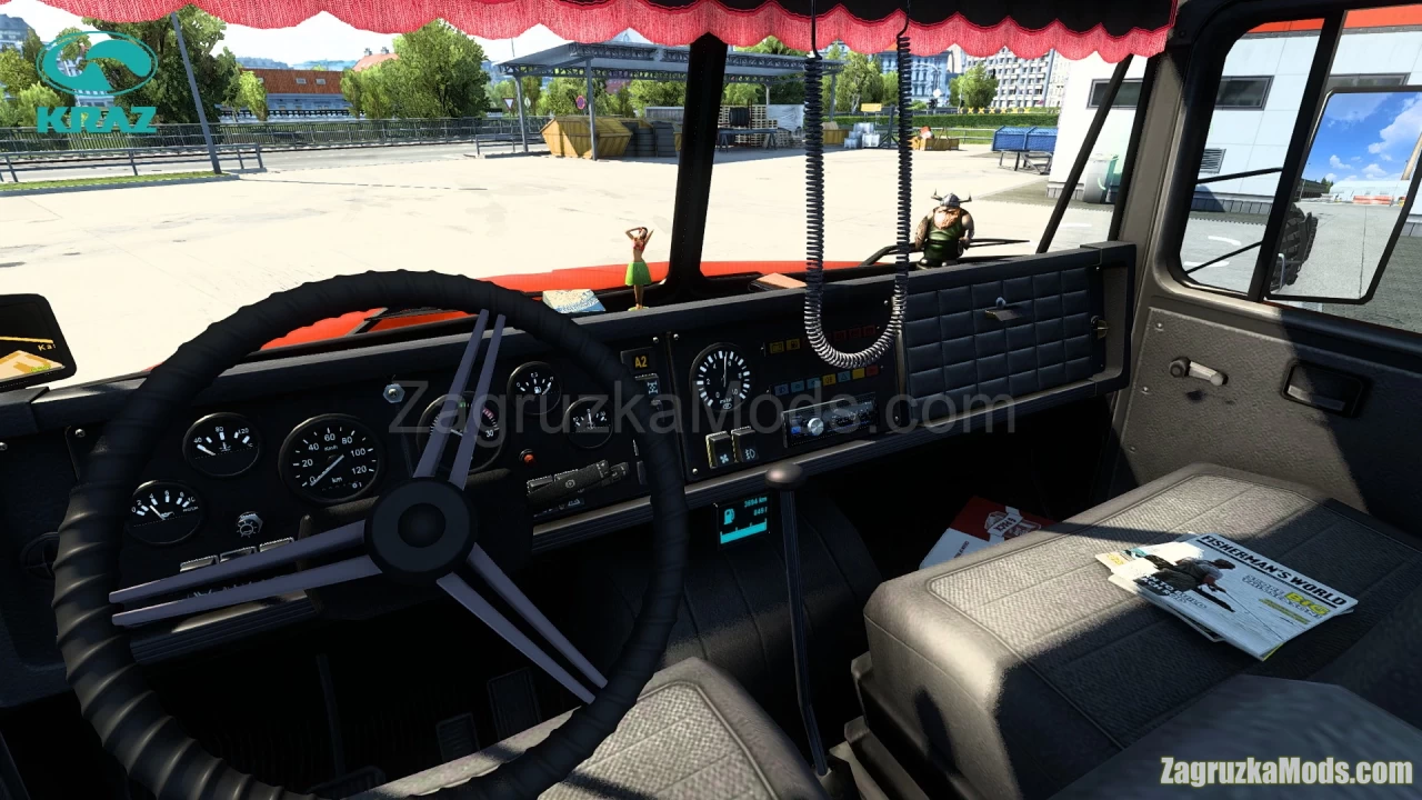 KrAZ 260 Truck + Interior v1.3 (1.45.x) for ETS2