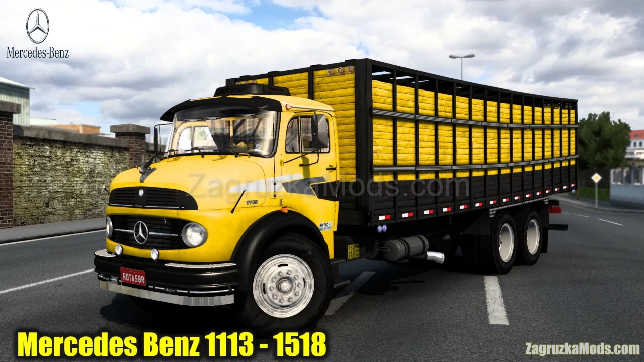 Mercedes Benz 1113 - 1518 v1.0 (1.40.x) for ETS2