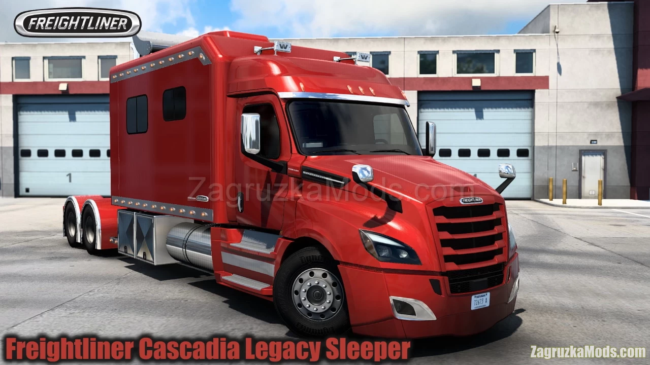 Freightliner Cascadia Legacy Sleeper v2.85 (1.40.x) for ATS